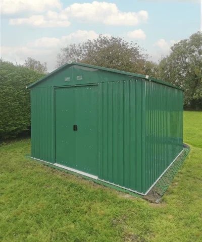 The 10ft c 10ft Classic Shed in a Dublin Garden