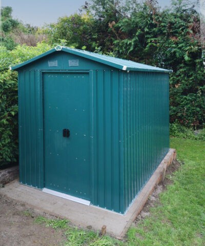the 6ft x 9ft steel shed