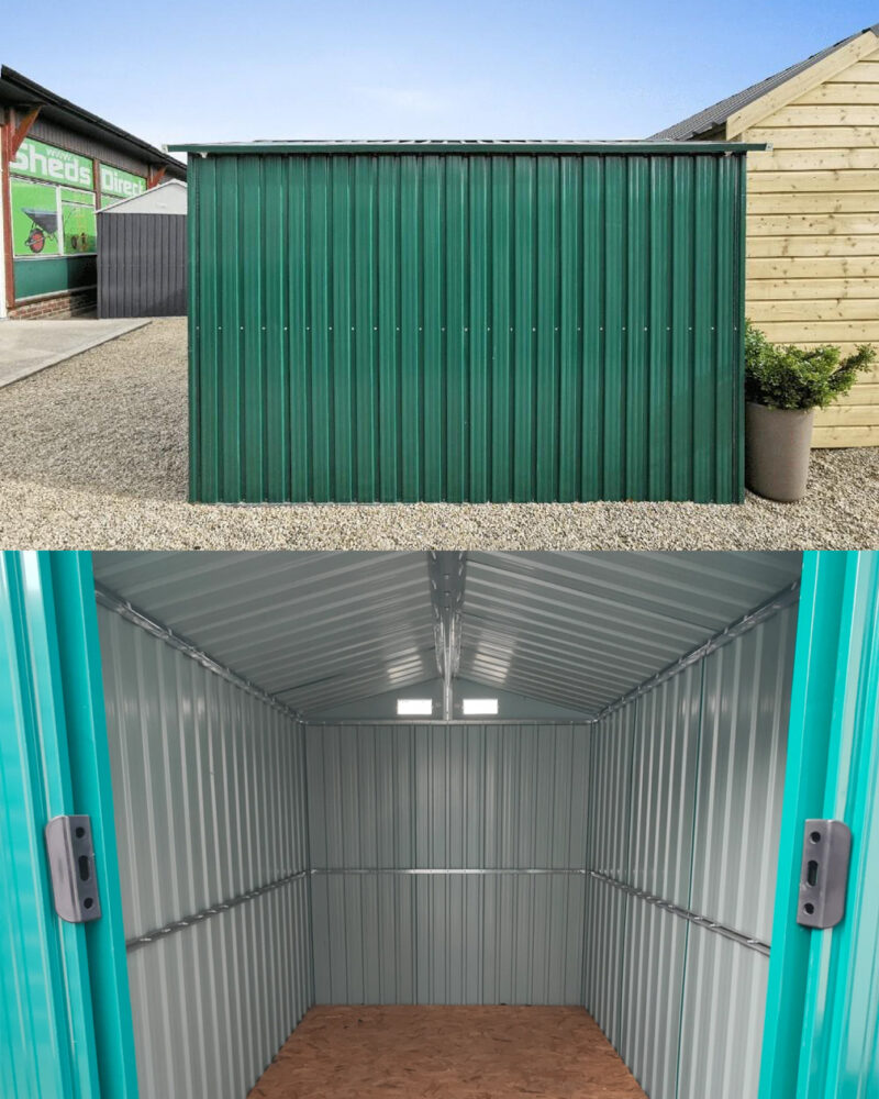 Details on the shed side