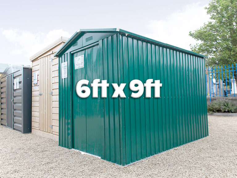 6ft x 9ft Steel Shed Sheds Direct Ireland