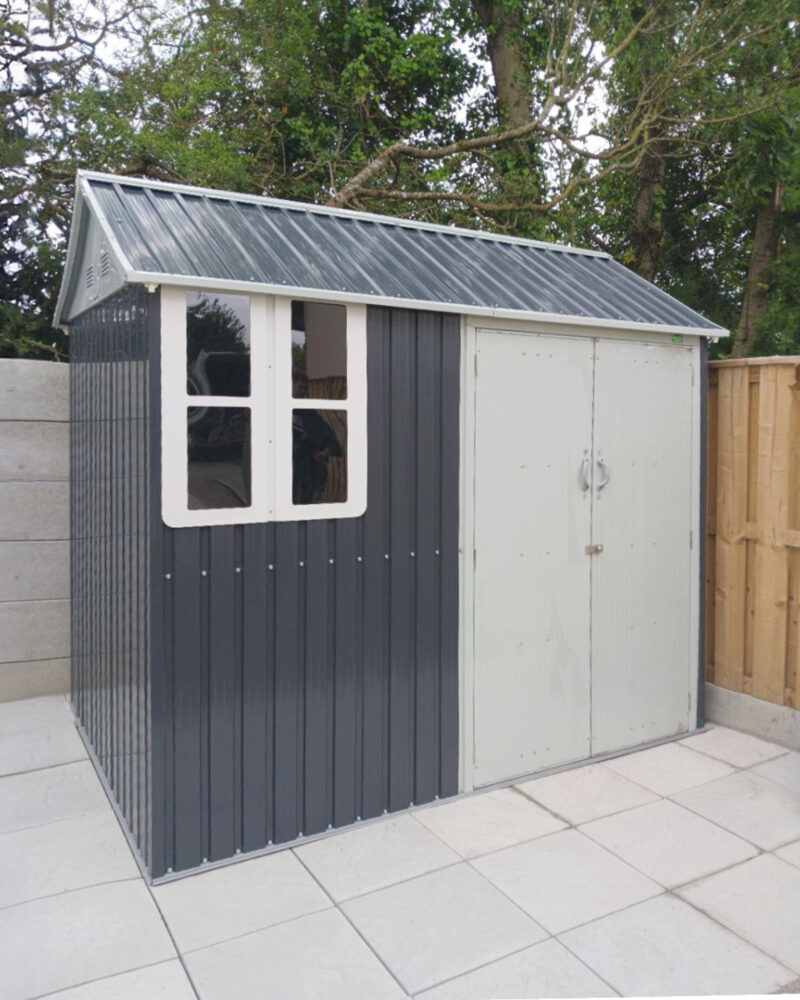 Steel Cottage Shed 8ft x 6ft