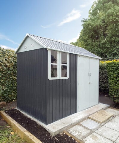 8ft x 6ft Steel Cottage Shed