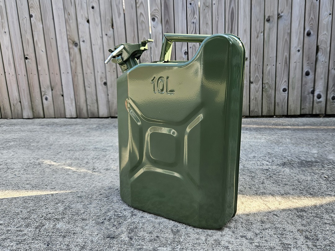 Metal fuel can 10L - Jerry cans