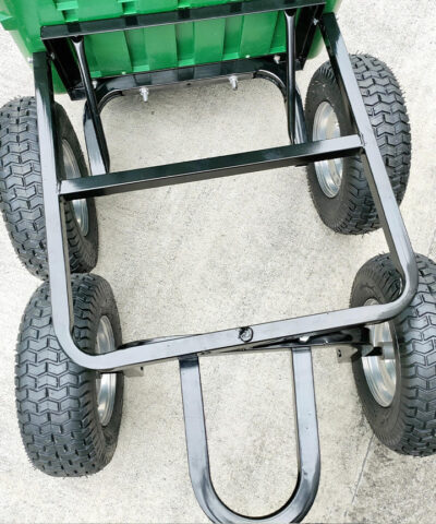 The chassis of the tip cart