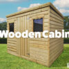 Timore Style Wooden Cabin Shed