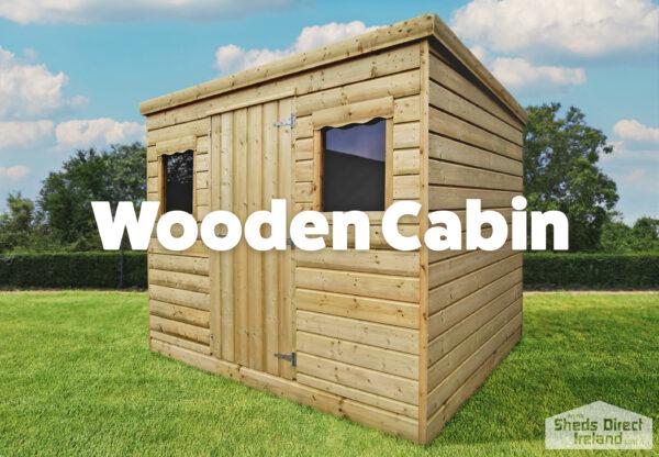 Timore Style Wooden Cabin Shed