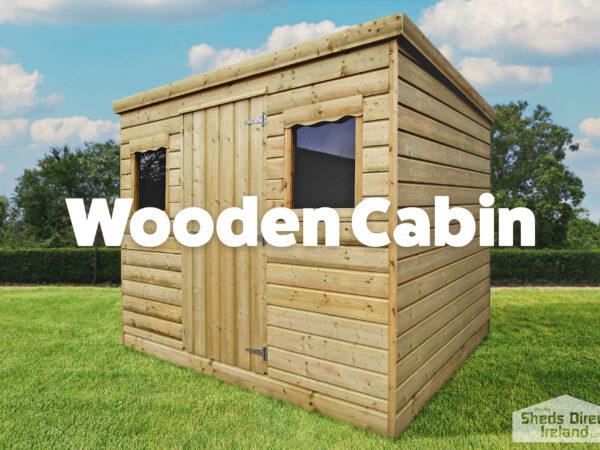 Timore Style Wooden Cabin Shed
