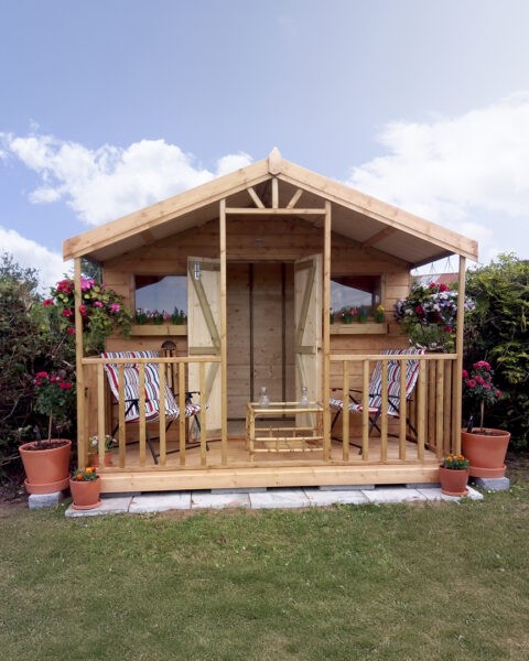 The Wooden Chalet Shed