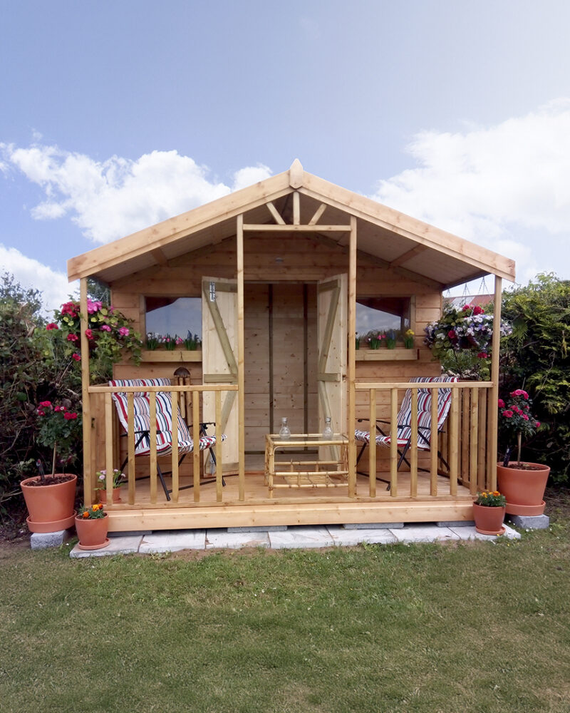 The Wooden Chalet Shed