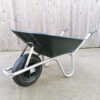 45 degree angle of a Steel Wheelbarrow