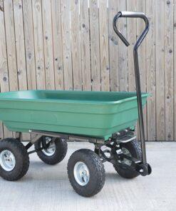 Tipping Utility Cart from Sheds Direct Ireland in our showroom