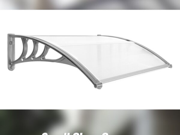 The Small clear door canopy form Sheds Direct Ireland