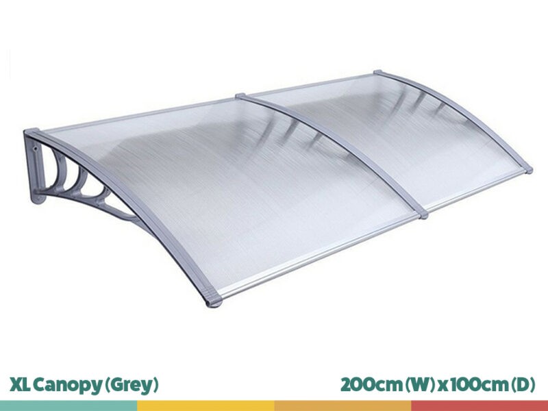 The XL Door canopy in grey