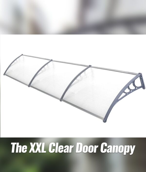 The Triple-bracket, XXL door canopy