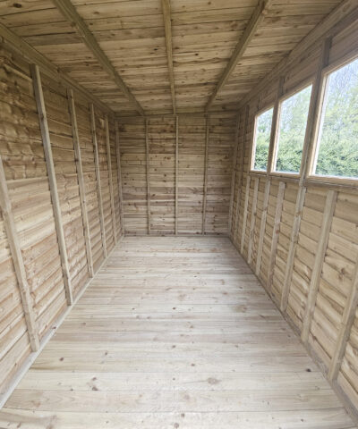 Inside looking towards the back wall