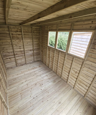 Wooden Cabin Shed
