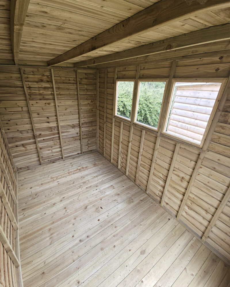 Wooden Cabin Shed