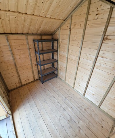 Interior of the Chalet Shed