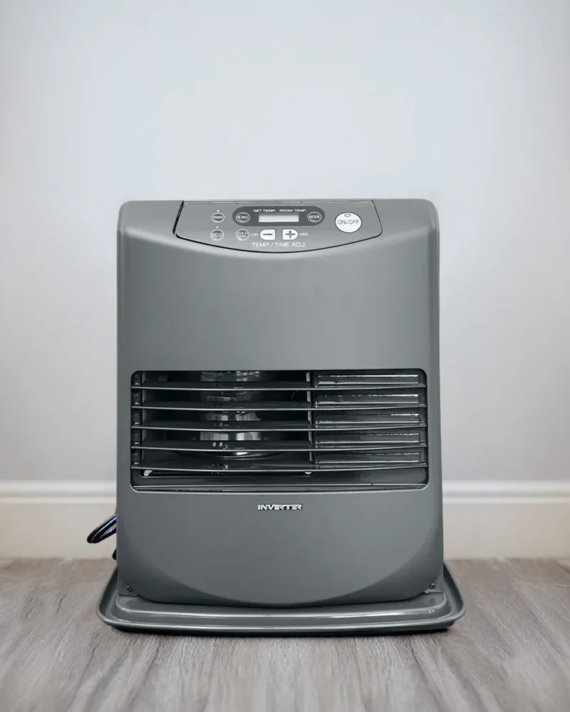 Front view of the Inverter Heater