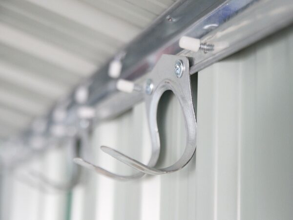 Tool hooks for gardening equipment
