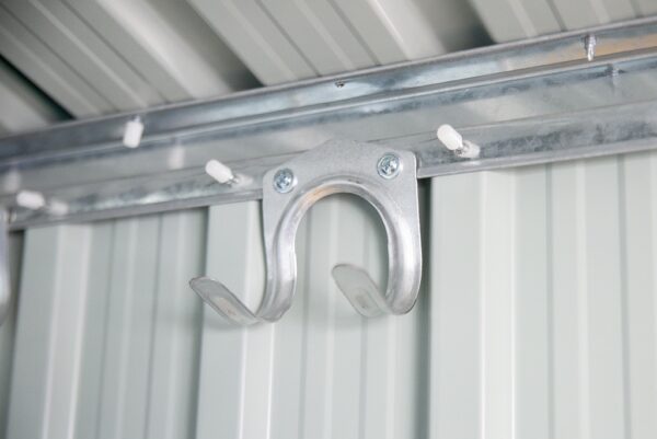 Tool hooks for gardening equipment