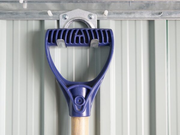 Tool hooks for gardening equipment