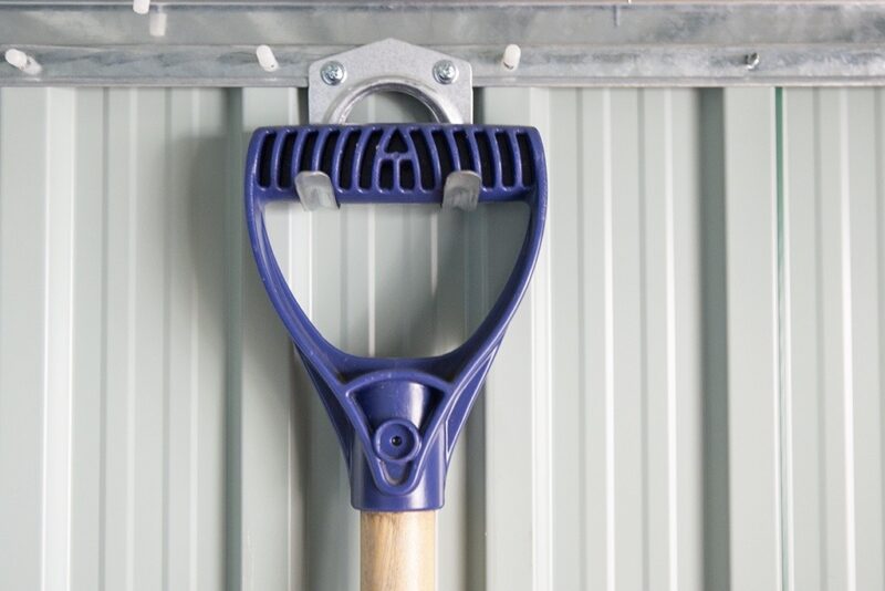 Tool hooks for gardening equipment