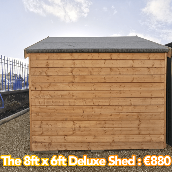 Wooden Shed (Standard Style) - Sheds Direct Ireland