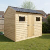 A wooden Cottage shed
