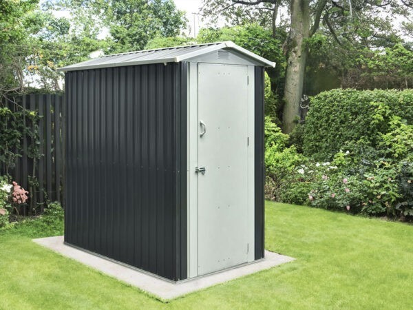 The 4ft x 6ft shed from sheds direct ireland in a garden in Lucan