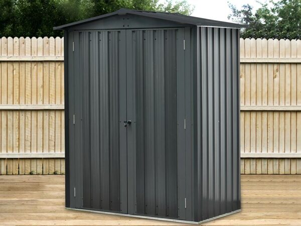 Balcony Storage Unit on a decking