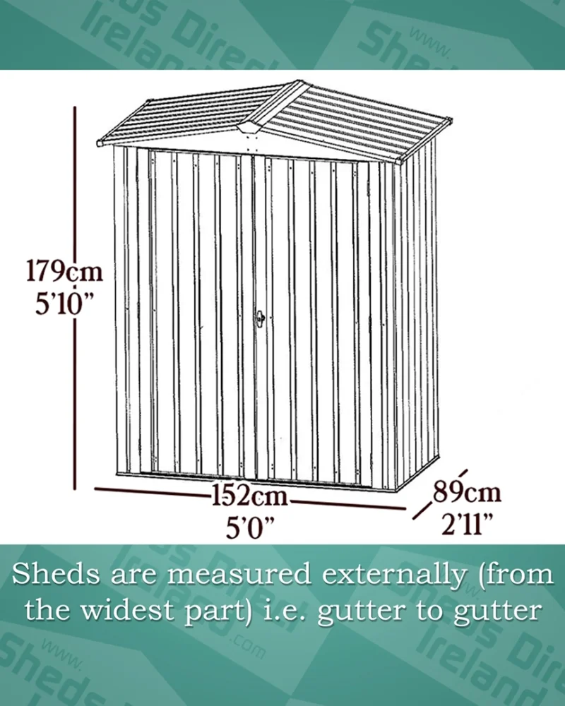 balcony store dimensions