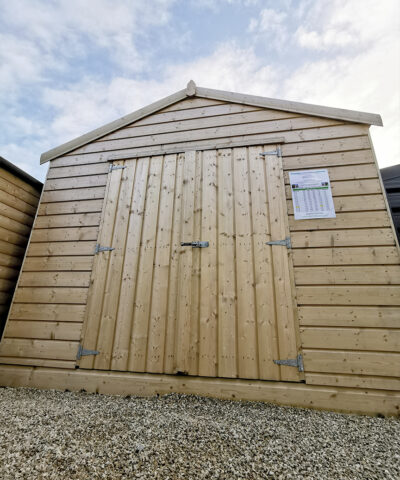 Taller Wooden Shed