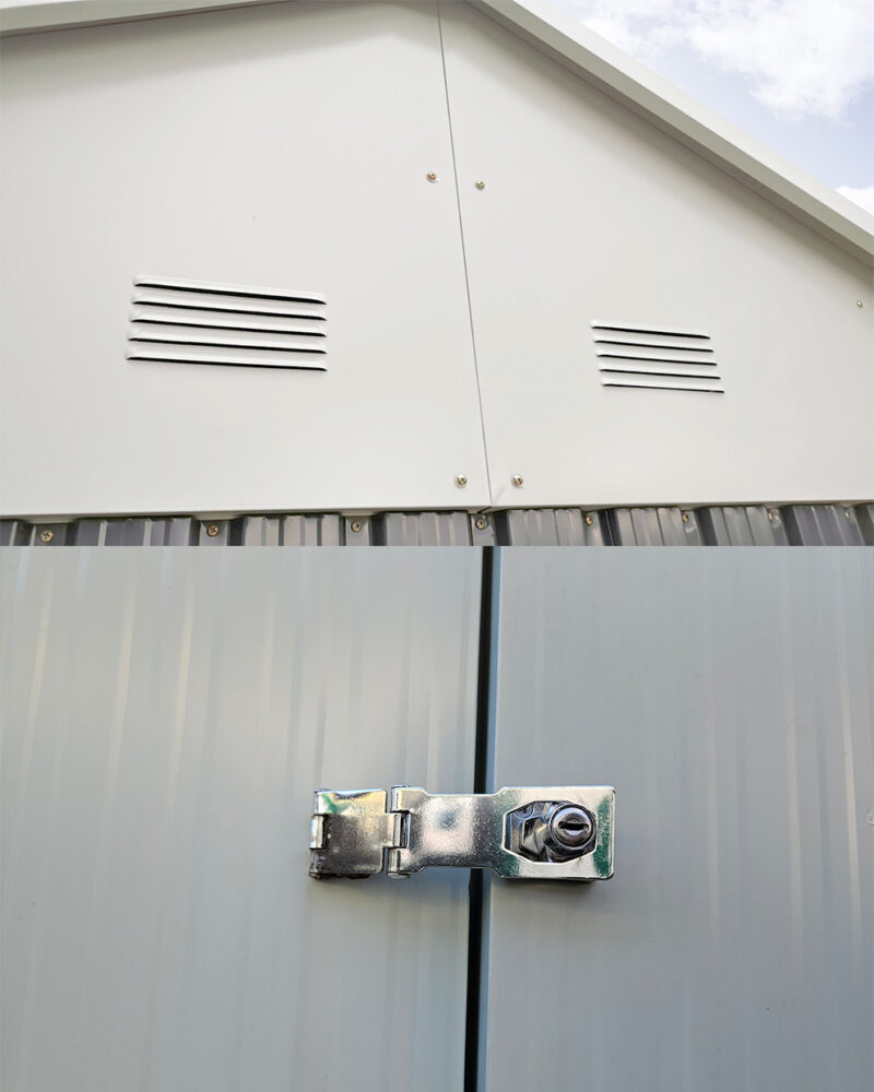 vents and door clasp lock