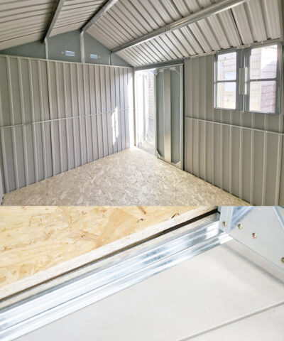 Internal view and floor guides