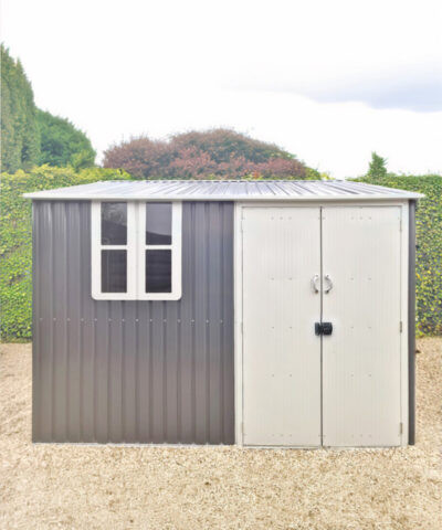 Steel Cottage Shed 10ft x 6ft with new locking system