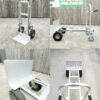 The 2 in 1 hand trolley from Sheds direct ireland. There are 4 photos joined into one here, showing off all the ways in which it can be used