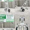 The 3-in-1 handtruck in all three positions