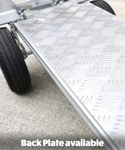 back plate on the The 3-in-1 handtruck