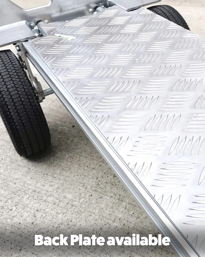 back plate on the The 3-in-1 handtruck