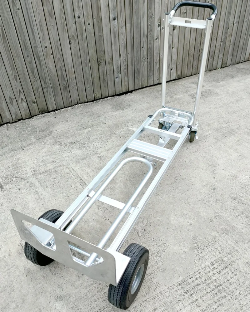The 3-in-1 handtruck as a flat-bed