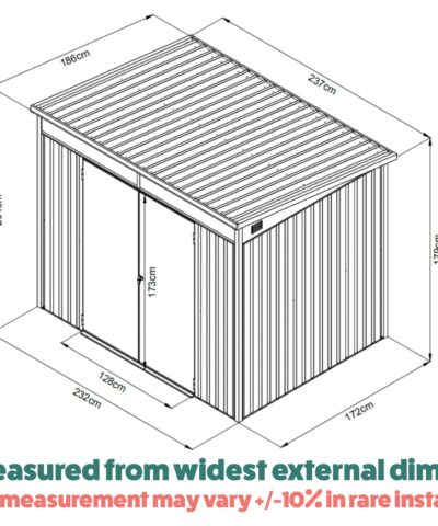 Premium Pitched Shed Dimensions