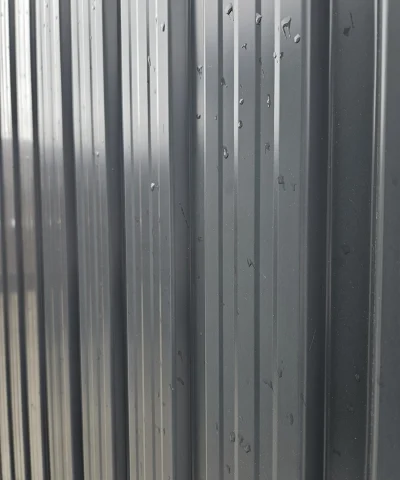 Panoramic shed sheting