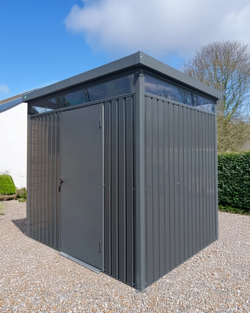 Premium Panoramic 8ft x 7ft steel shed