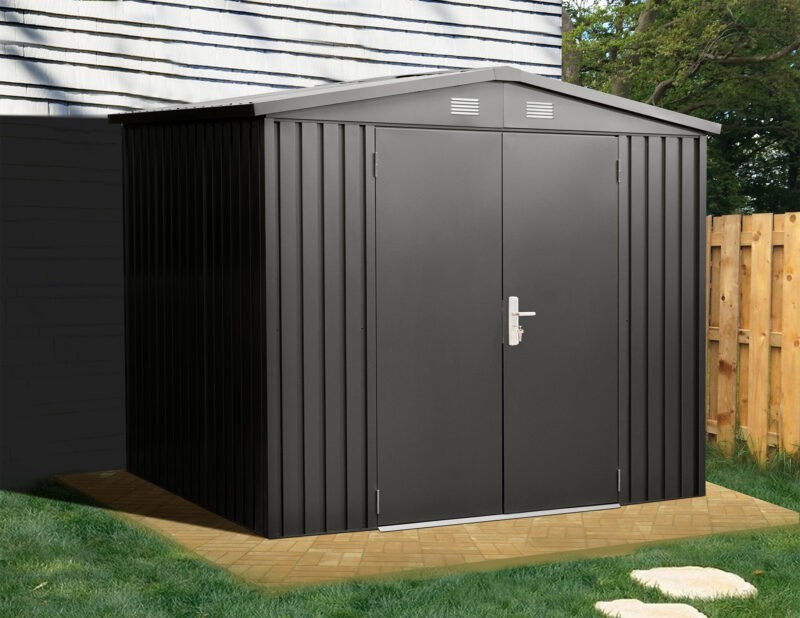 The Premium Apex 8ft x 6ft Shed