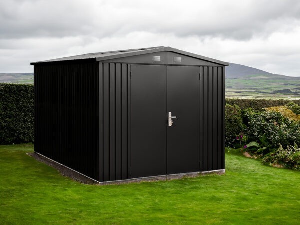Apex 8ft x 10ft Steel Garden Shed dimensions