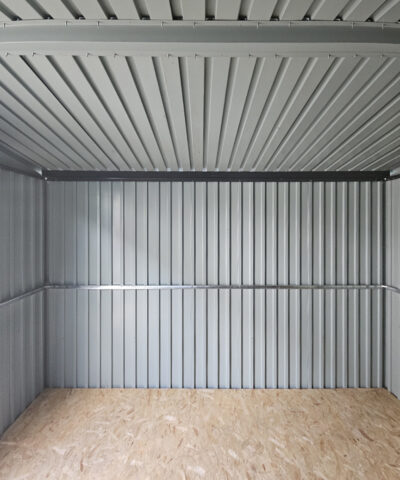 Interior view of the garden shed