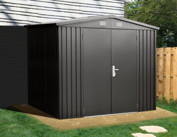 Premium Shed 8ft wide x 6ft deep Premium Steel Shed
