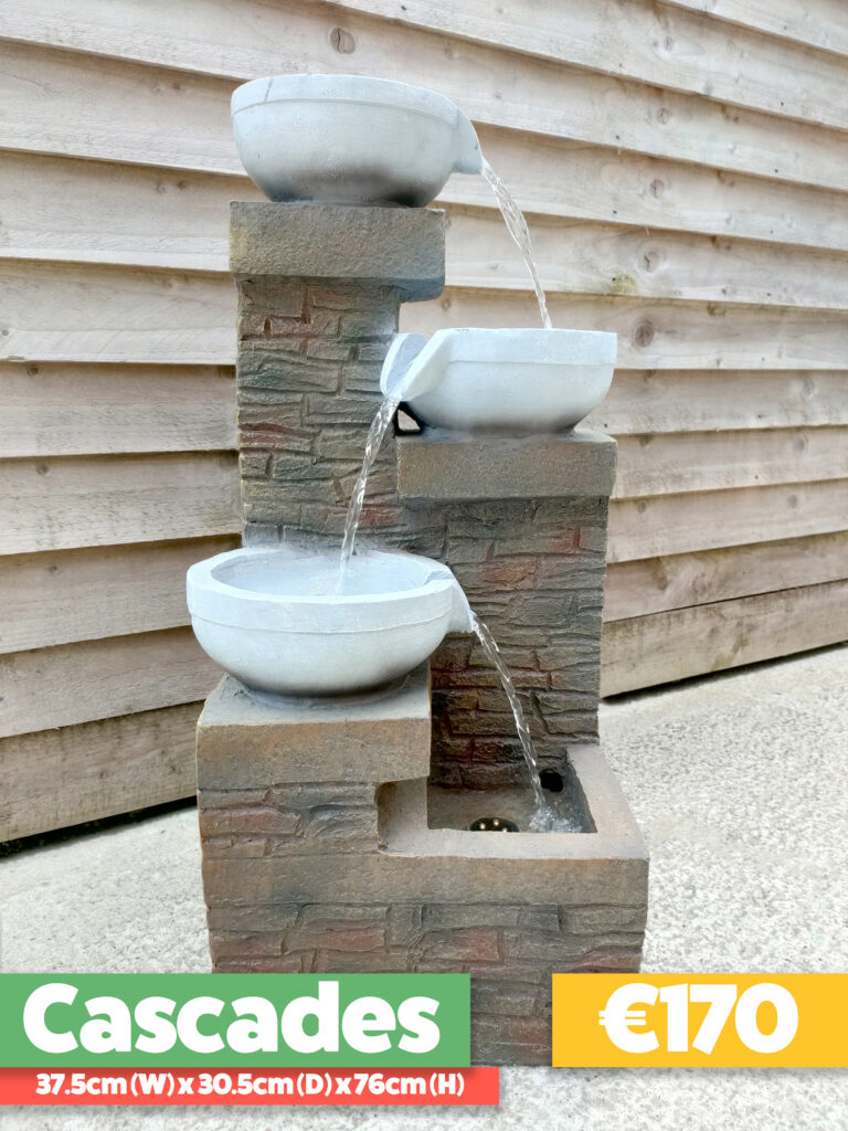 Wonderful Water Features (18 styles available) Sheds Direct Ireland
