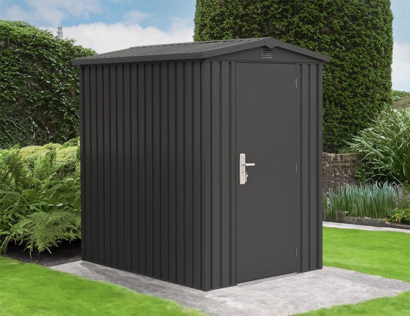 The 5ft x 6ft Premium Apex shed in an Irish Garden